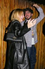 MADELYN CLINE and Zack Bia at Nice Guy in West Hollywood 01/08/2022