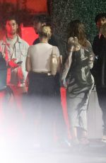 MADELYN CLINE and Zack Bia at The Weeknd