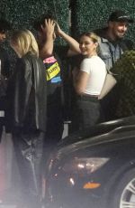 MADELYN CLINE and Zack Bia at The Weeknd