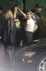 MADELYN CLINE and Zack Bia at The Weeknd