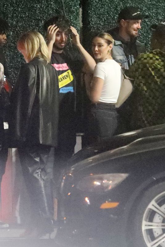 MADELYN CLINE and Zack Bia at The Weeknd