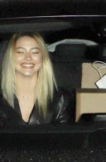 MADELYN CLINE and Zack Bia Leaves Giorgio Baldi in Santa Monica 01/16/2022