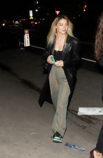 MADELYN CLINE and Zack Bia Leaves Giorgio Baldi in Santa Monica 01/16/2022