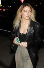 MADELYN CLINE and Zack Bia Leaves Giorgio Baldi in Santa Monica 01/16/2022