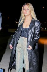MADELYN CLINE and Zack Bia Out for Dinner at Giorgio Baldi in Santa Monica 01/16/2022