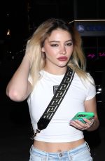 MADELYN CLINE Arrives at Kelsey Calemine