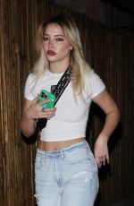 MADELYN CLINE Arrives at Kelsey Calemine