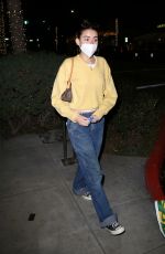 MADISON BEER Night Out in Beverly Hills 01/11/2022