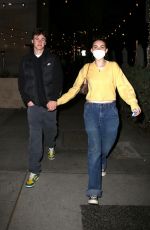 MADISON BEER Night Out in Beverly Hills 01/11/2022