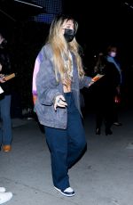 MADS LEWSI Leaves BOA Steakhouse in West Hollywood 01/28/2022