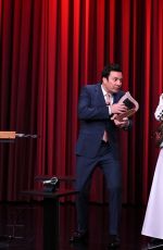 MAGGIE GYLLENHAAL at Tonight Show Starring Jimmy Fallon 01/12/2022