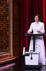 MAGGIE GYLLENHAAL at Tonight Show Starring Jimmy Fallon 01/12/2022