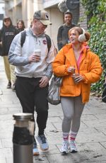 MAISIE SMITH and Kai Warrddington Out in Birmingham 01/18/2022