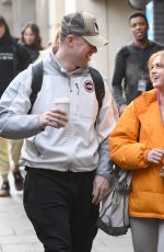 MAISIE SMITH and Kai Warrddington Out in Birmingham 01/18/2022