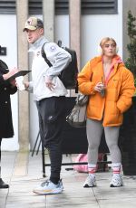 MAISIE SMITH and Kai Warrddington Out in Birmingham 01/18/2022