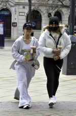 MAISIE SMITH and TILLY RAMSAY Out in Leeds 01/26/2022