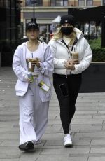 MAISIE SMITH and TILLY RAMSAY Out in Leeds 01/26/2022