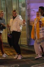 MAISIE SMITH and TILLY RAMSAY Out Shopping at Tesco in Bromley 01/13/2022