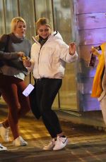 MAISIE SMITH and TILLY RAMSAY Out Shopping at Tesco in Bromley 01/13/2022