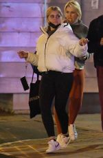 MAISIE SMITH and TILLY RAMSAY Out Shopping at Tesco in Bromley 01/13/2022
