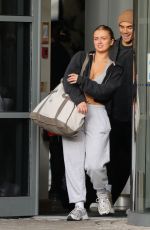 MAISIE SMITH Leaves Her Hotel in Newcastle 01/28/2022