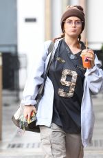 MAISIE SMITH Leaves Strictly Come Dancing Tour Rehearsals in Bromley 01/19/2022