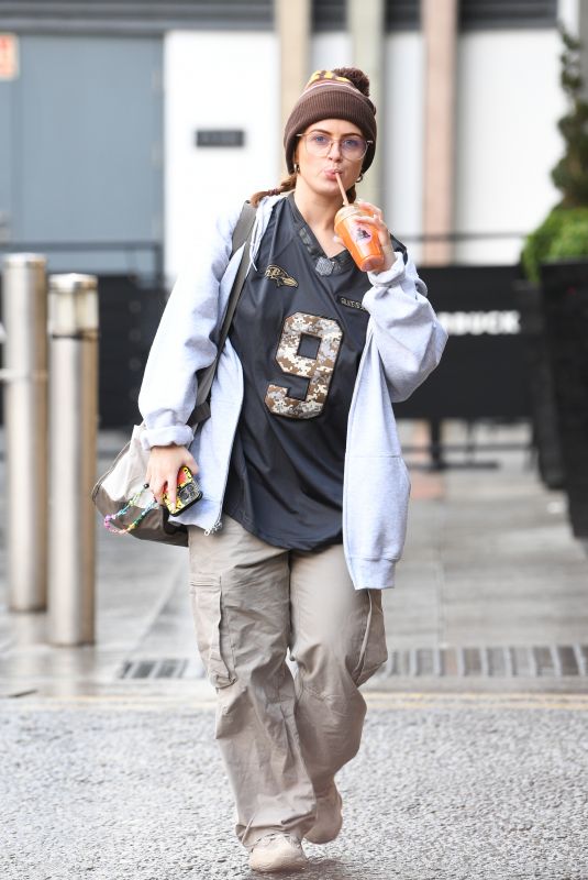 MAISIE SMITH Leaves Strictly Come Dancing Tour Rehearsals in Bromley 01/19/2022