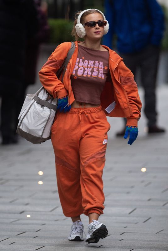 MAISIE SMITH Out and About in Leeds 01/25/2022
