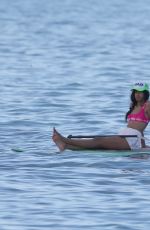 MALIA and SAHSA OBAMAM Paddle Boarding in Honolulu 12/18/2021