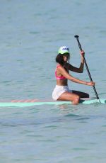 MALIA and SAHSA OBAMAM Paddle Boarding in Honolulu 12/18/2021