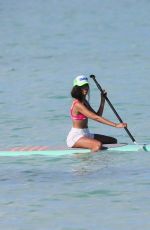 MALIA and SAHSA OBAMAM Paddle Boarding in Honolulu 12/18/2021
