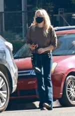 MALIN AKERMAN Arrives at COVID-19 Test Center in Los Angeles 01/06/2022
