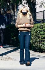 MALIN AKERMAN Arrives at COVID-19 Test Center in Los Angeles 01/06/2022