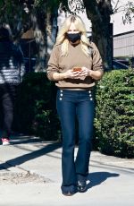 MALIN AKERMAN Arrives at COVID-19 Test Center in Los Angeles 01/06/2022