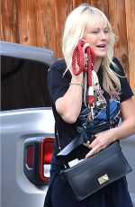 MALIN AKERMAN Out and About in Los Feliz 01/27/2022