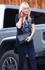 MALIN AKERMAN Out and About in Los Feliz 01/27/2022