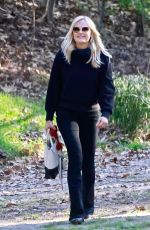 MALIN AKERMAN Out at a Local Park in Los Angeles 01/27/2022