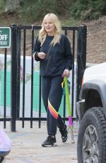 MALIN AKERMAN Out for Morning Walk in the Park in Los Angeles 01/04/2022