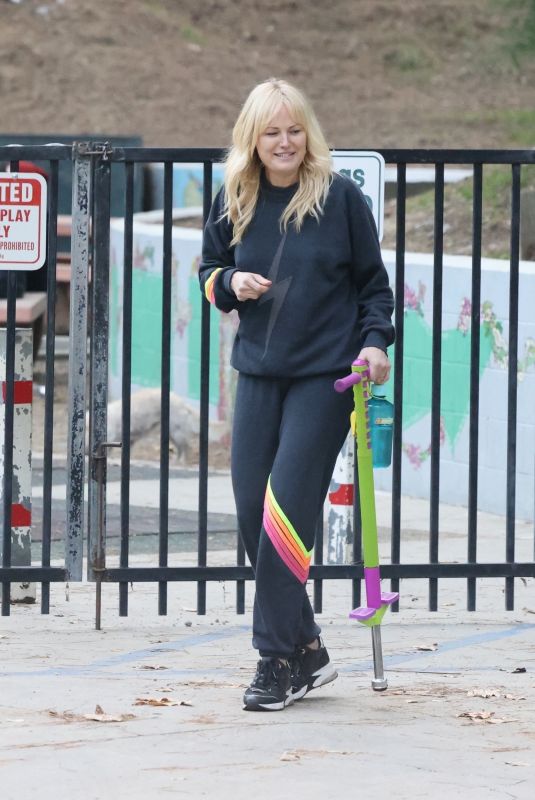 MALIN AKERMAN Out for Morning Walk in the Park in Los Angeles 01/04/2022