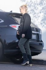 MALIN AKERMAN Picks up Her Son from a School in Los Angeles 01/25/2022
