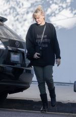 MALIN AKERMAN Picks up Her Son from a School in Los Angeles 01/25/2022