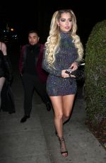 MANDANA BOLORUCHI Arrives at Delilah in West Hollywood 01/03/2022