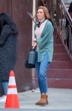 MANDY MOORE on the Set of This Is Us in the Chinatown 01/10/2022