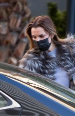 MAR FLORES Leaves a Restaurant in Madrid 01/20/2022