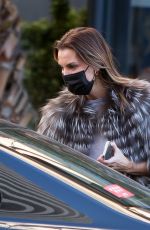 MAR FLORES Leaves a Restaurant in Madrid 01/20/2022