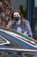 MAR FLORES Leaves a Restaurant in Madrid 01/20/2022