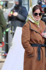 MARCIA GAY HARDEN on the Set of Uncouple in New York 01/14/2022