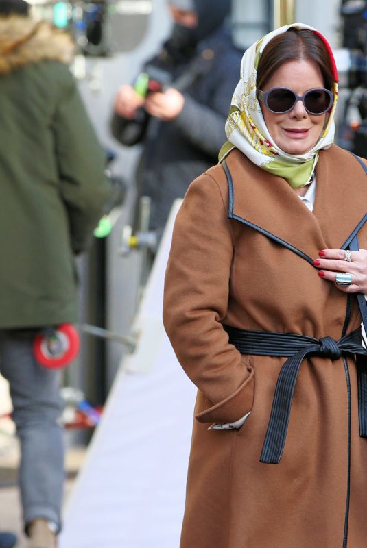 MARCIA GAY HARDEN on the Set of Uncouple in New York 01/14/2022