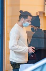 MARGOT ROBBIE and Tom Ackerley Out Shopping in London 01/16/2022