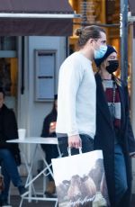 MARGOT ROBBIE and Tom Ackerley Out Shopping in London 01/16/2022